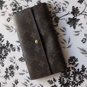 Louis Vuitton Monogram Sarah Long Wallet